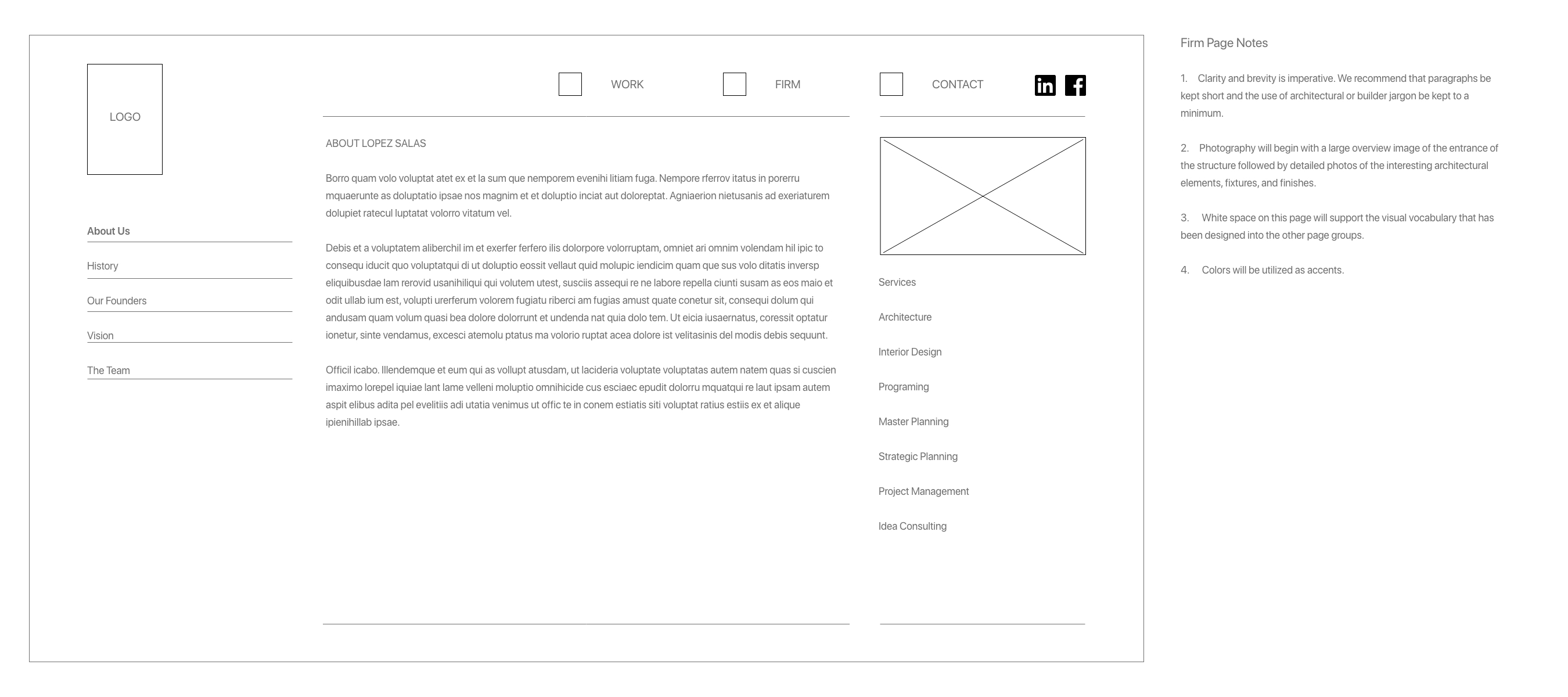 Firm Wireframe