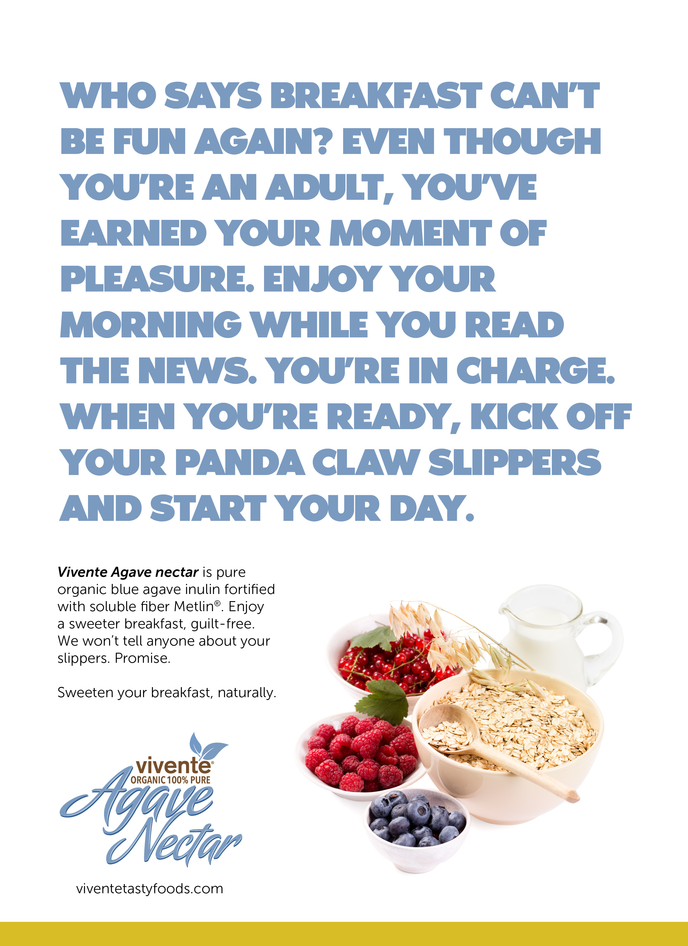 agave nectar ads