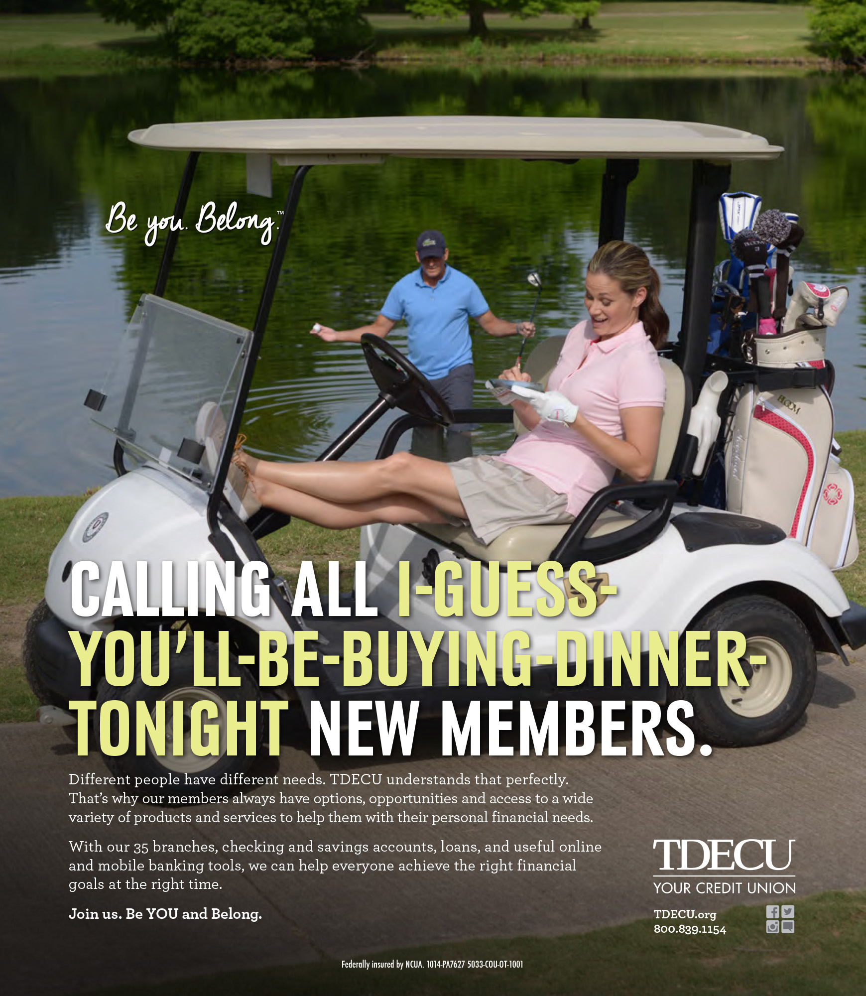 Golf Sponsor Ad